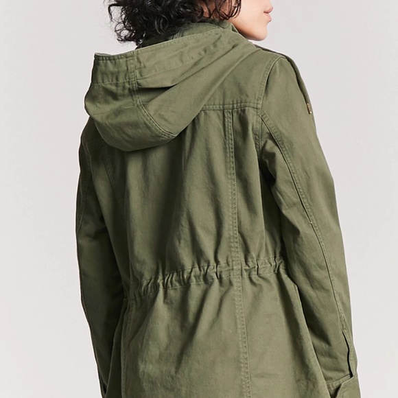 Nwt Womens Hooded Anorak Jacket 